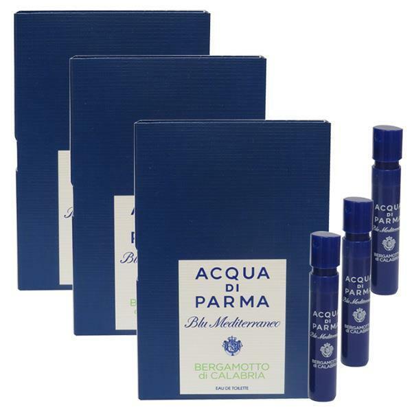 Acqua Di Parma Blu Mediterraneo Bergamotto di Calabria 1,2ml 0,04 fl. onças. testador oficial de perfume