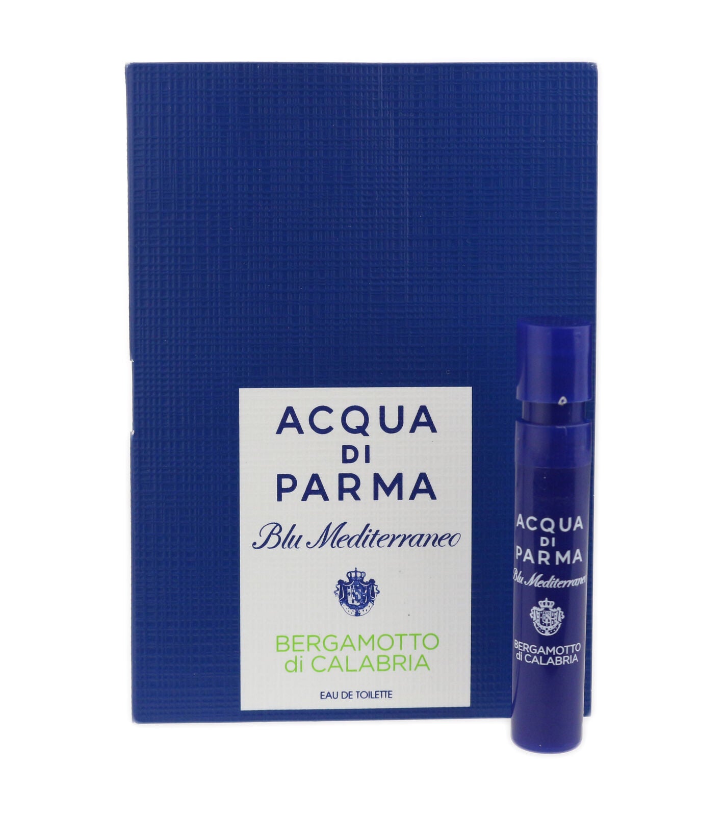 Acqua Di Parma Blu Mediterraneo Bergamotto di Calabria 1,2ml 0,04 fl. onças. amostras oficiais de perfume, Acqua Di Parma Blu Mediterraneo Bergamotto di Calabria 1,2ml 0,04 fl. onças. amostra de fragrância, Acqua Di Parma Blu Mediterraneo Bergamotto