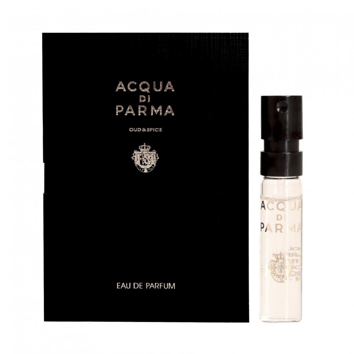 Acqua Di Parma Oud & Spice 1,5ml 0,05fl.oz. amostras oficiais de perfume, Acqua Di Parma Oud & Spice 1,5ml 0,05fl.oz. amostras oficiais de fragrâncias