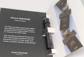 Alex Simone Tellement Bleu Parfum Absolu 1,2ml 0,04 fl. onças. amostras oficiais de fragrâncias