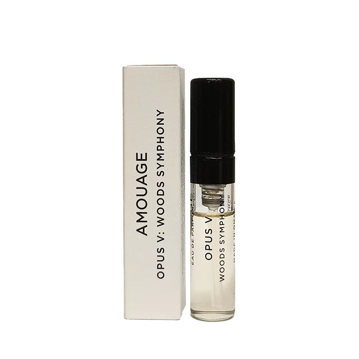 Amostra de perfume Amouage OPUS V Woods Symphony 2ml 0,06 oz testador oficial de perfume