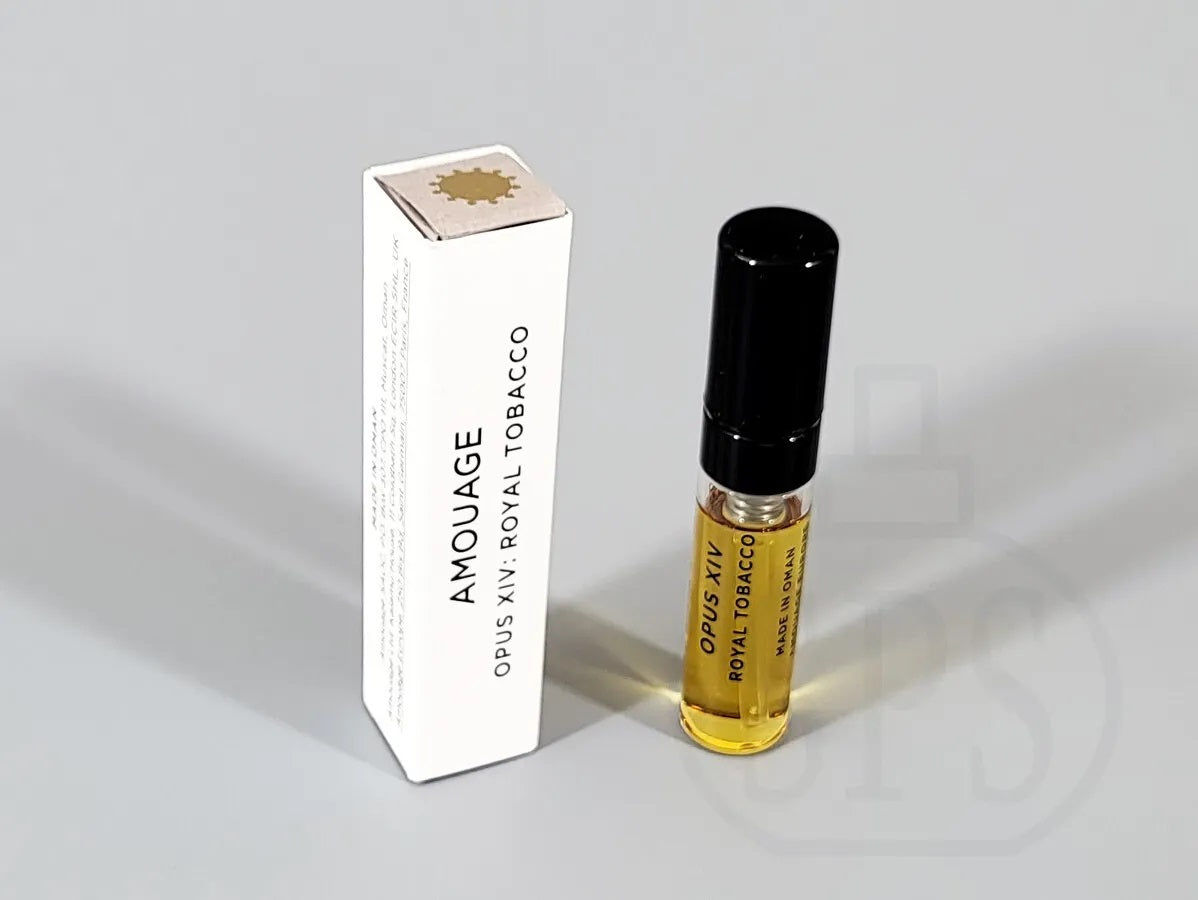 Amouage Opus XIV Royal Tobacco 2ml 0,06 oz amostra oficial de perfume