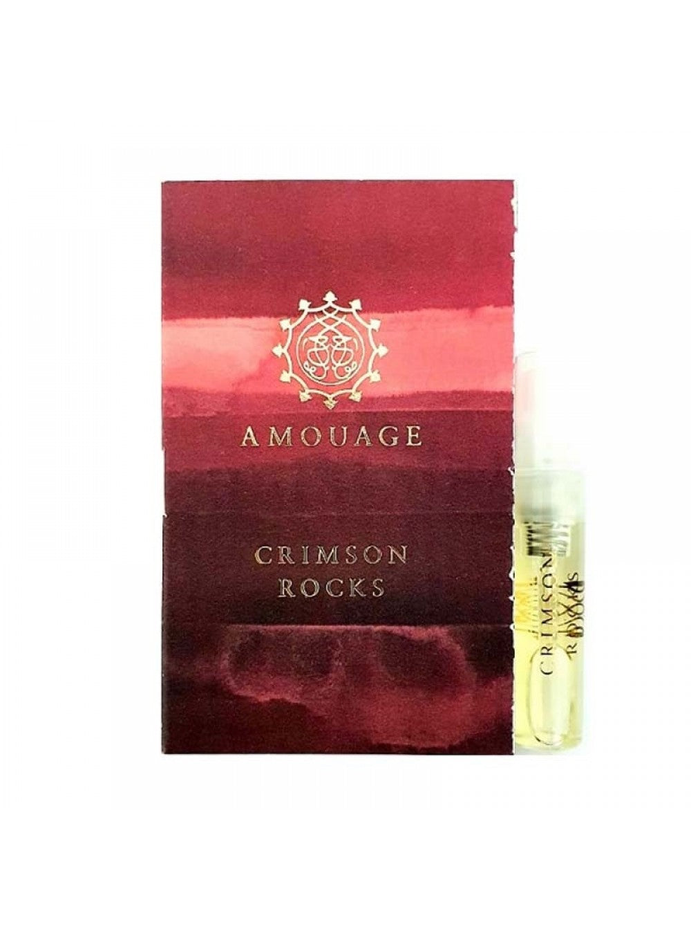 Amouage Crimson Rock 2ml 0,06 oz amostra oficial de perfume testador de perfume Amouage Crimson Rock 2ml 0,06 oz amostra oficial de perfume testador de perfume