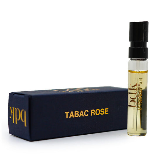 Amostras oficiais de perfume BDK Tabac Rose 2ml 0,06 oz