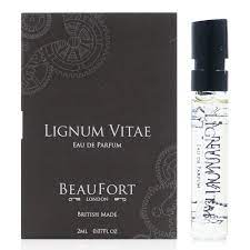 Beaufort Lignum Vitae 2ml 0,07 fl. onças. amostras oficiais de perfumes