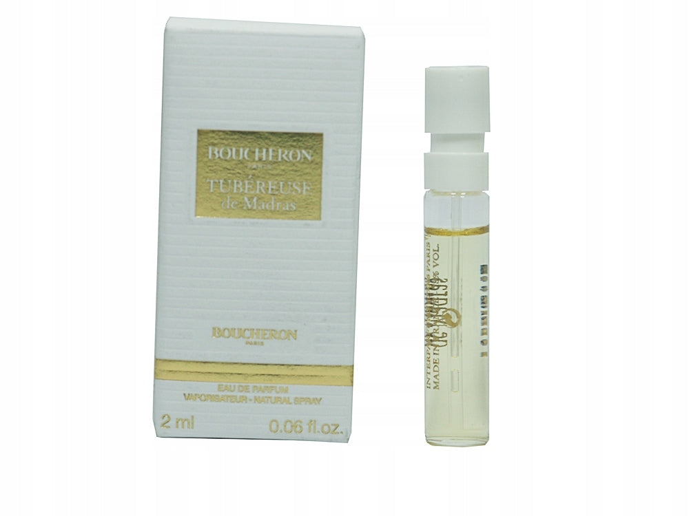 Boucheron Tubereuse de Madras 2ml 0,06 fl. onças. amostras oficiais de fragrâncias