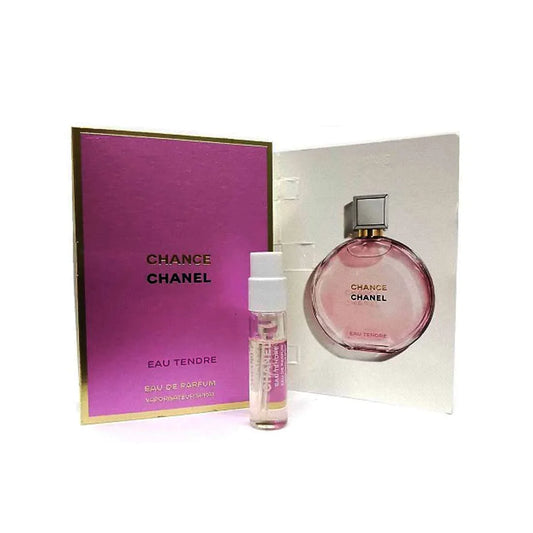 CHANEL Chance Eau Tendre 1.5ML amostras oficiais de perfume versão Eau de Parfum
