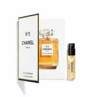 CHANEL No. 5 eau de parfum 1,5ML amostras oficiais de perfume