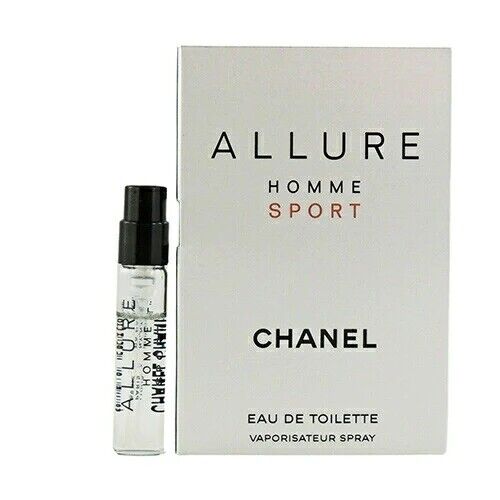 Amostras oficiais de fragrâncias CHANEL Allure Homme Sport 1,5ML