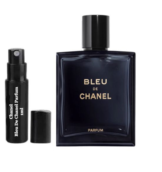 Amostras de perfume da versão Chanel Bleu De Chanel Parfum