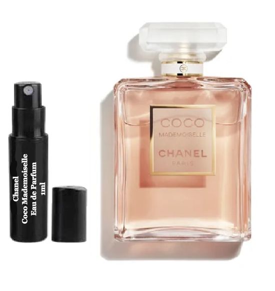 Amostras de perfume da versão CHANEL Coco Mademoiselle Eau de Parfum