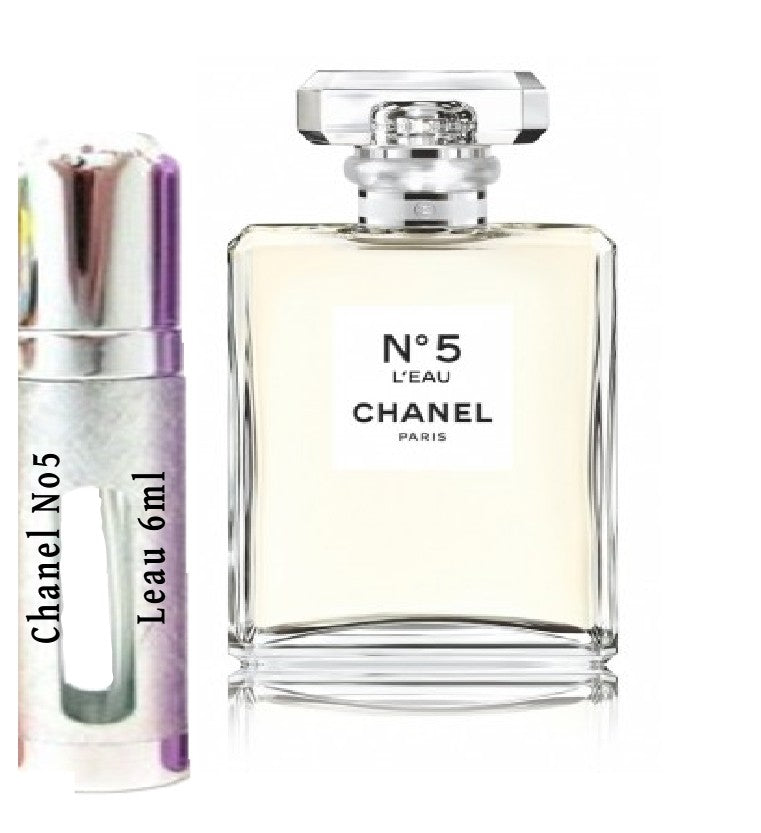 Amostras de perfume Chanel No 5 L' Eau