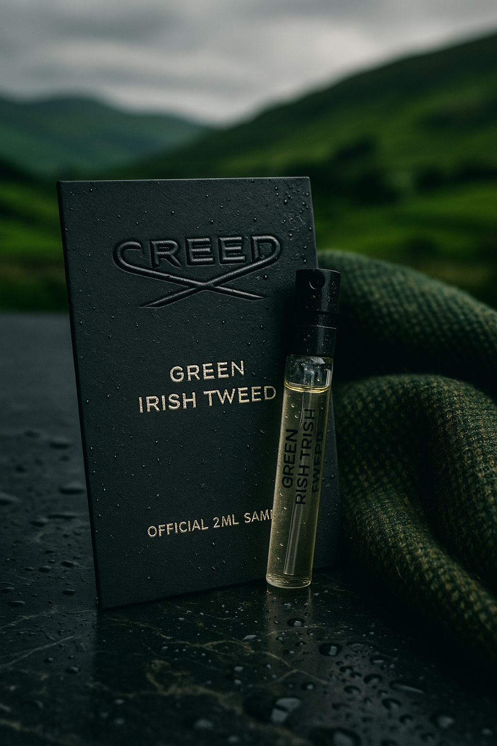 Creed Green Irish Tweed edp 2,0ml 0,08 fl. oz. amostra oficial de perfume testador de perfume Creed Green Irish Tweed edp 2,0ml 0,08 fl. oz. amostra oficial de perfume testador de perfume