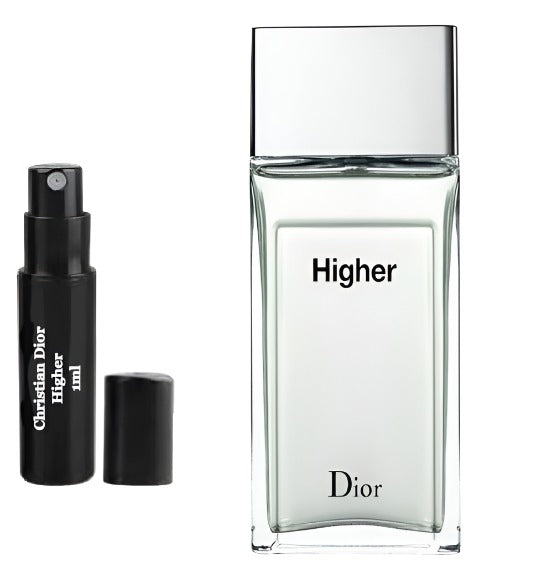 Amostras de perfume Christian Dior Higher 1ml 0,034 fl. oz disponíveis