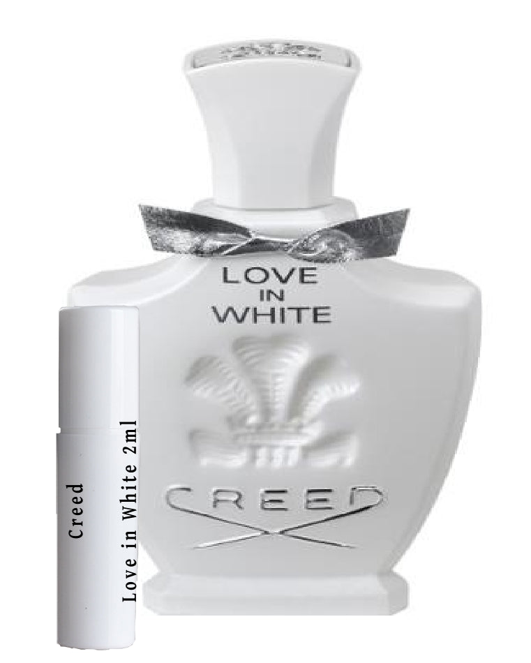 Amostras de perfume Creed Love in White 2ml