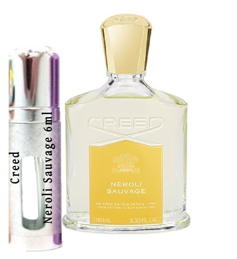 Amostras de fragrância Creed Neroli Sauvage 6ml