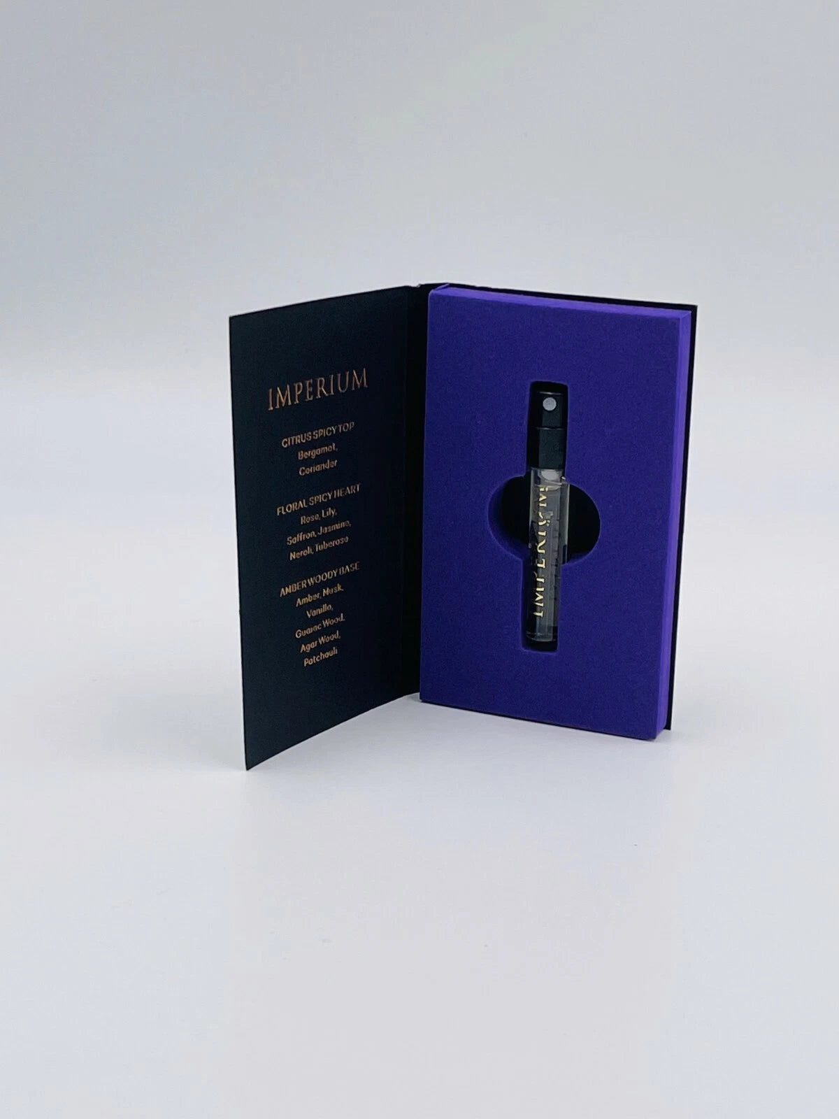 Amostra oficial do perfume Electimuss London Imperium 1,5ml