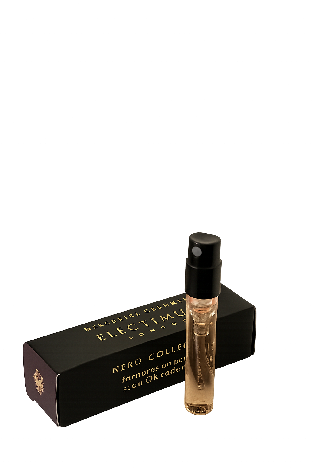 Amostra oficial do perfume Electimuss London Mercurial Cashmere 1,5ml