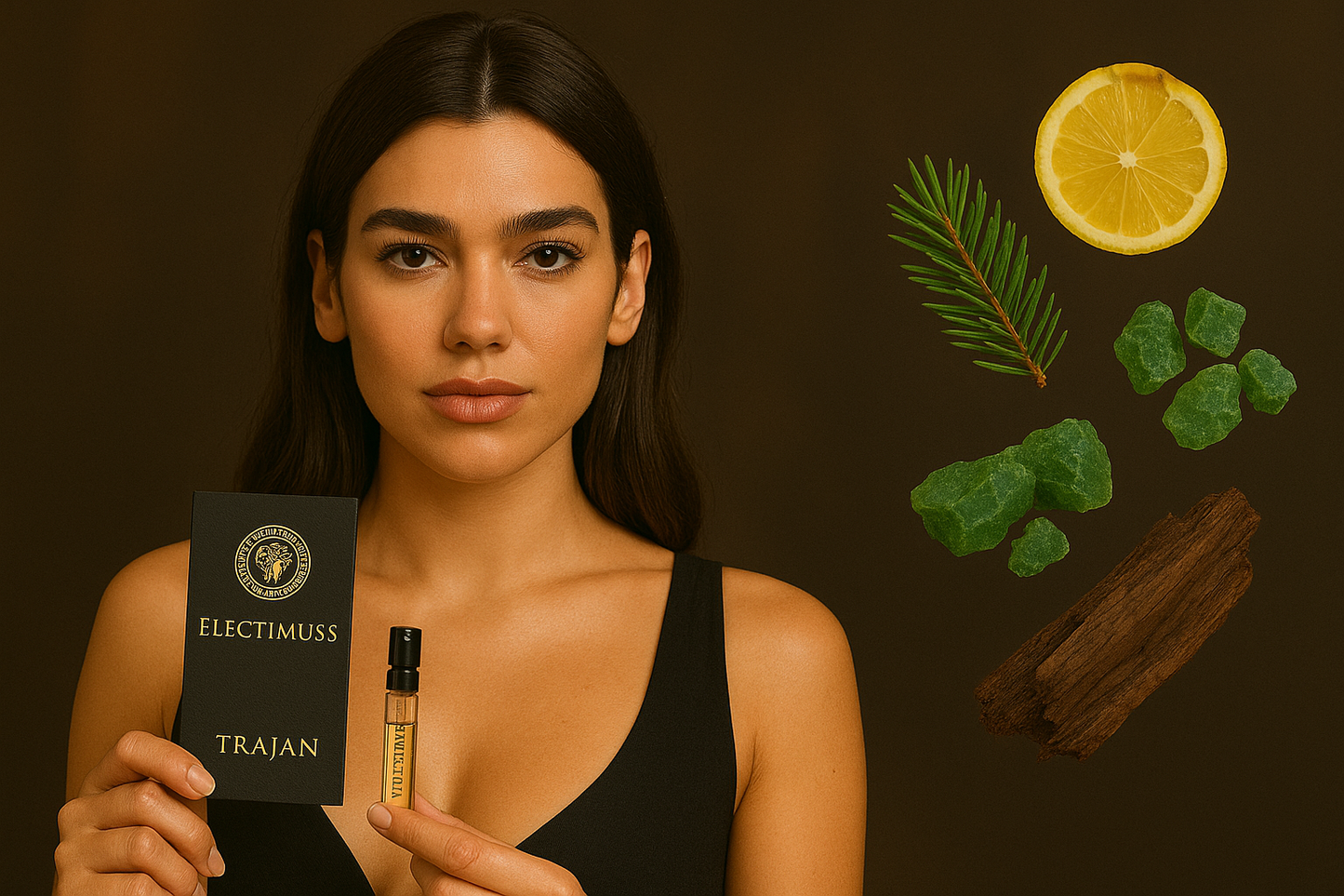 Testador oficial de fragrâncias Electimuss London Trajan 1,5ml