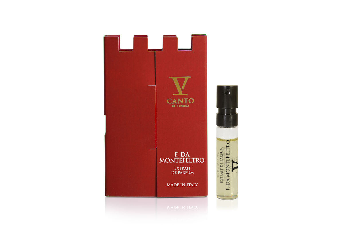 F. da Montefeltro by V Canto 1.5ml amostras oficiais de perfume