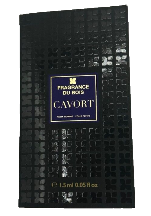 Fragrância Du Bois Cavort 2ml 0.06 fl. onças. testador oficial de perfume de amostra de perfume