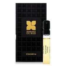 Fragrância Du Bois Oud Jaune Intense 2ml 0.06 fl. onças. amostra oficial de perfume