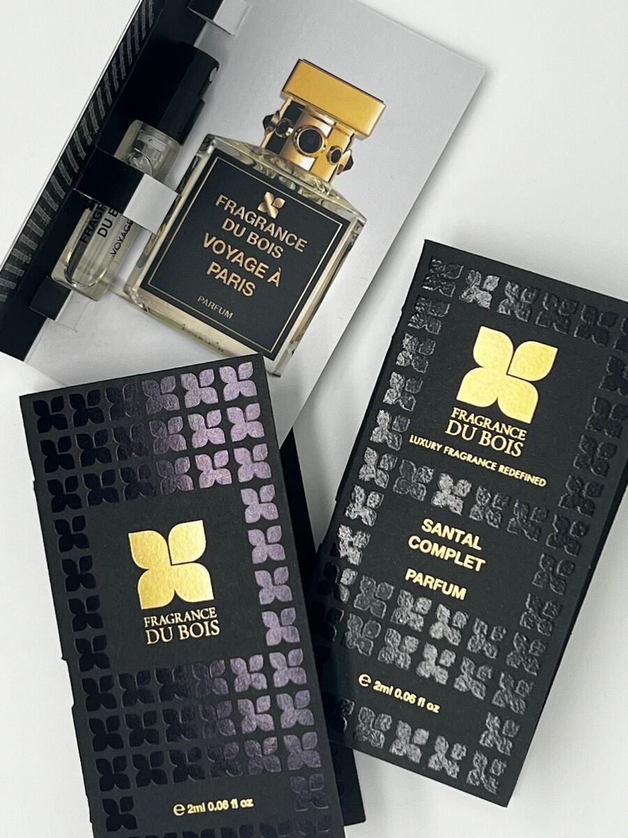 Fragrância Du Bois Solstis 1.5ml amostras oficiais de fragrâncias testador de perfume