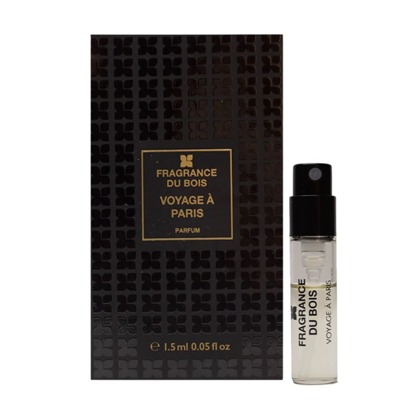 Fragrância Du Bois Voyage à Paris 1.5ml amostras oficiais de fragrâncias testador de perfume
