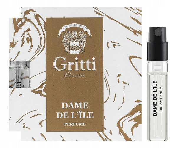 Gritti Dame de l'Ille amostra de perfume oficial 2 ml 0,06 fl. oz.