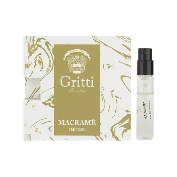 Gritti Macrame amostra de perfume oficial 2 ml 0,06 fl. oz.