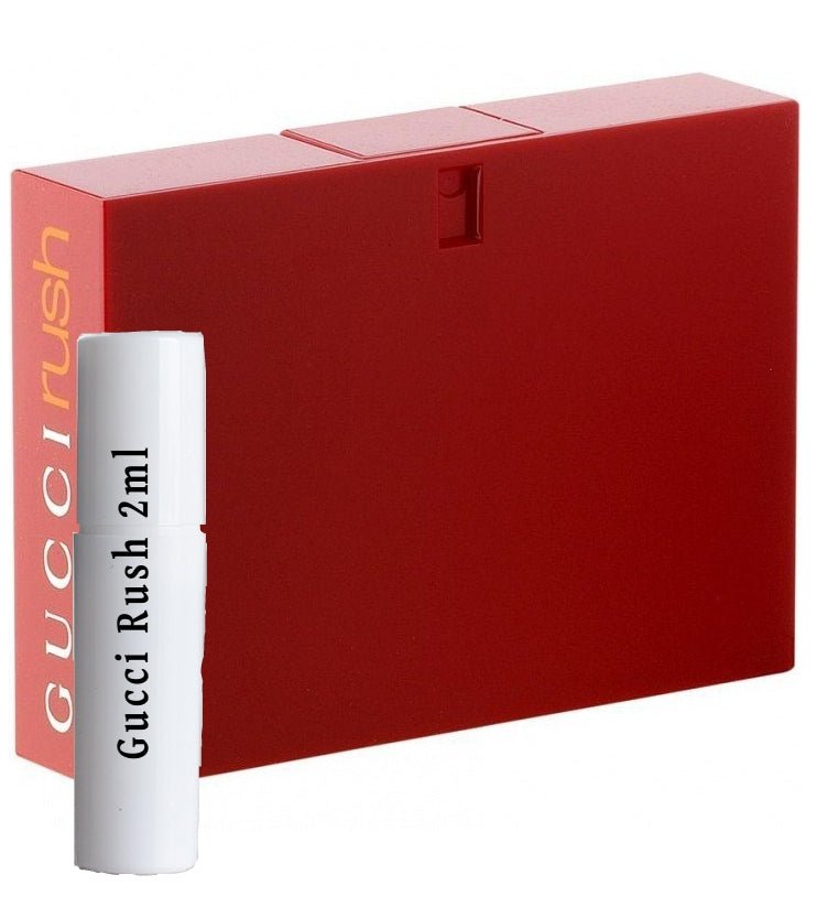 Amostras de perfume Gucci Rush 2ml