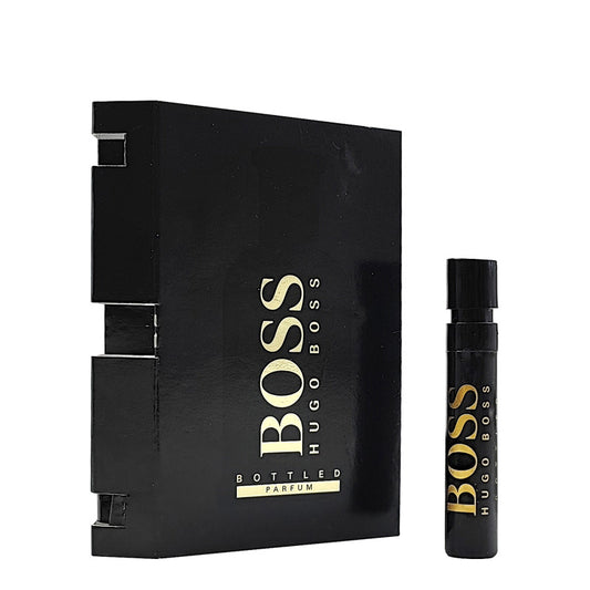 amostra oficial do perfume Hugo Boss Bottled Parfum 1,2ml 0,04 fl. oz.