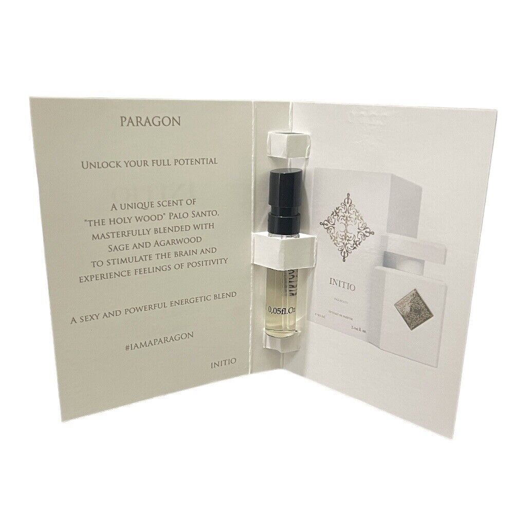 Amostra oficial de perfume Initio Paragon 1,5ml 0,05 fl.oz.