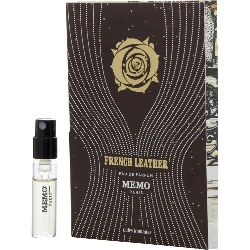 Amostra oficial de perfume Memo French Leather 1,5ml - 0,5 fl. oz.