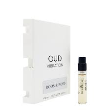 Amostra oficial de perfume Roos & Roos Oud Vibration 2ml 0,06 oz