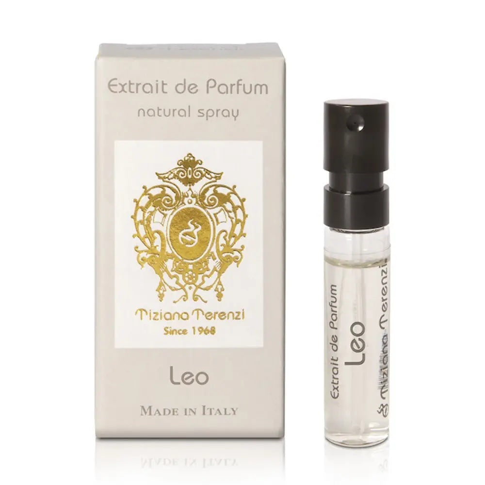 TIZIANA TERENZI Leo Extrait de parfum 0,05 OZ 1,5 ML amostra oficial de perfume testador de perfume