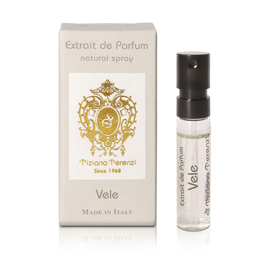 TIZIANA TERENZI Vele 0,05 OZ 1,5 ML amostra oficial de perfume testador de perfume TIZIANA TERENZI Vele 0,05 OZ 1,5 ML amostra oficial de perfume testador de perfume