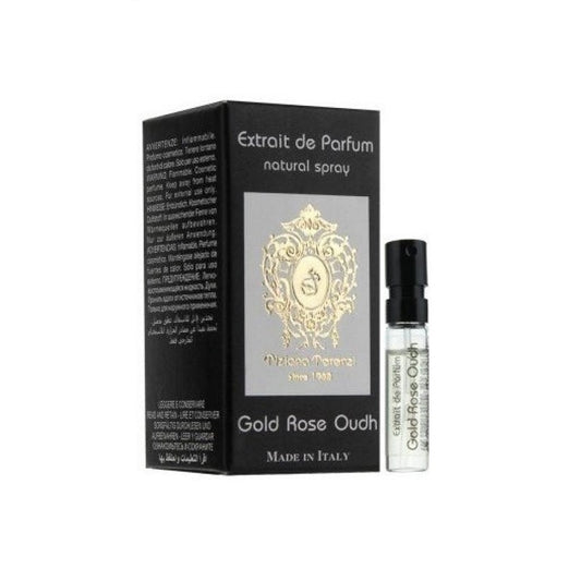 Amostra de perfume Tiziana Terenzi Gold Rose Oudh 1.5ml oficial