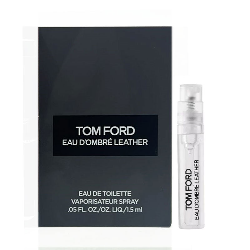 Amostra oficial do perfume Tom Ford Eau D’Ombre Leather 1,5ml