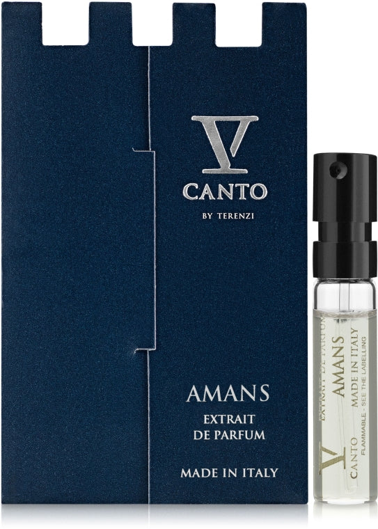 Amostras oficiais do perfume Amans by V Canto 1,5ml