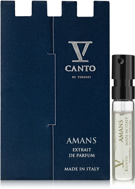 Amostras oficiais do perfume Amans by V Canto 1,5ml