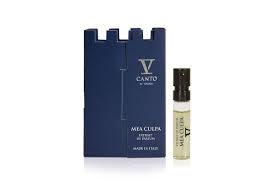 Amostras oficiais de fragrâncias Mea Culpa by V Canto 1,5ml