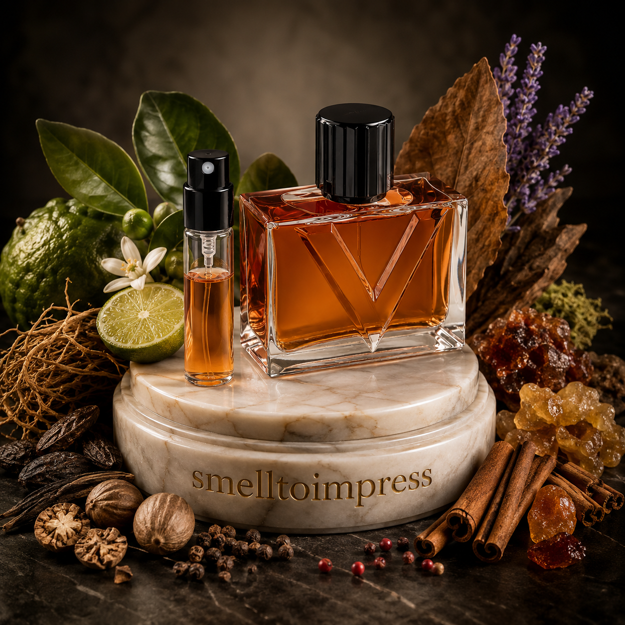 imagem da amostra oficial de perfume Valentino Vendetta Uomo 2026