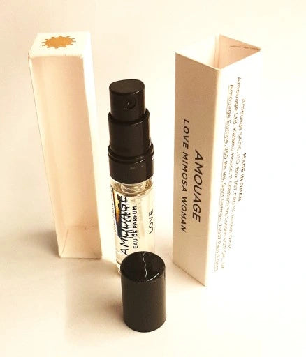 Amostra oficial do perfume Amouage Love Mimosa 2ml 0,06 oz