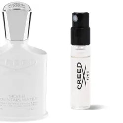 Amostra oficial de perfume Creed Silver Mountain Water 1,7ml 0,0574, amostra oficial de fragrância Creed Silver Mountain Water 1,7ml 0,0574