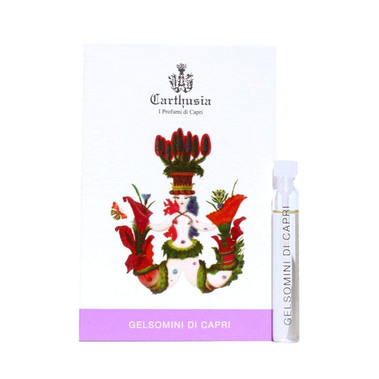 amostra oficial do perfume Carthusia Carthusia Gelsomini di Capri tamanho 2ml 0,06 oz.
