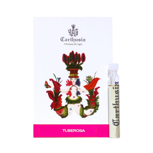 amostra oficial do perfume Carthusia Tuberosa tamanho 2ml 0,06 oz.