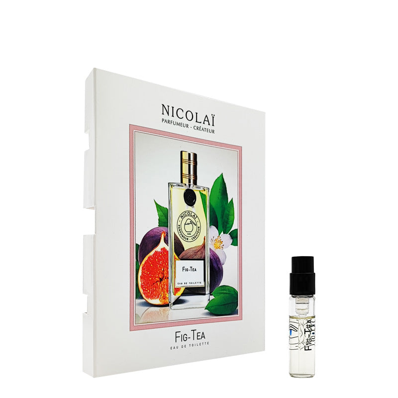 amostras oficiais de perfume Nicolai Fig Tree fragrância 1,8ml 0,07 oz.
