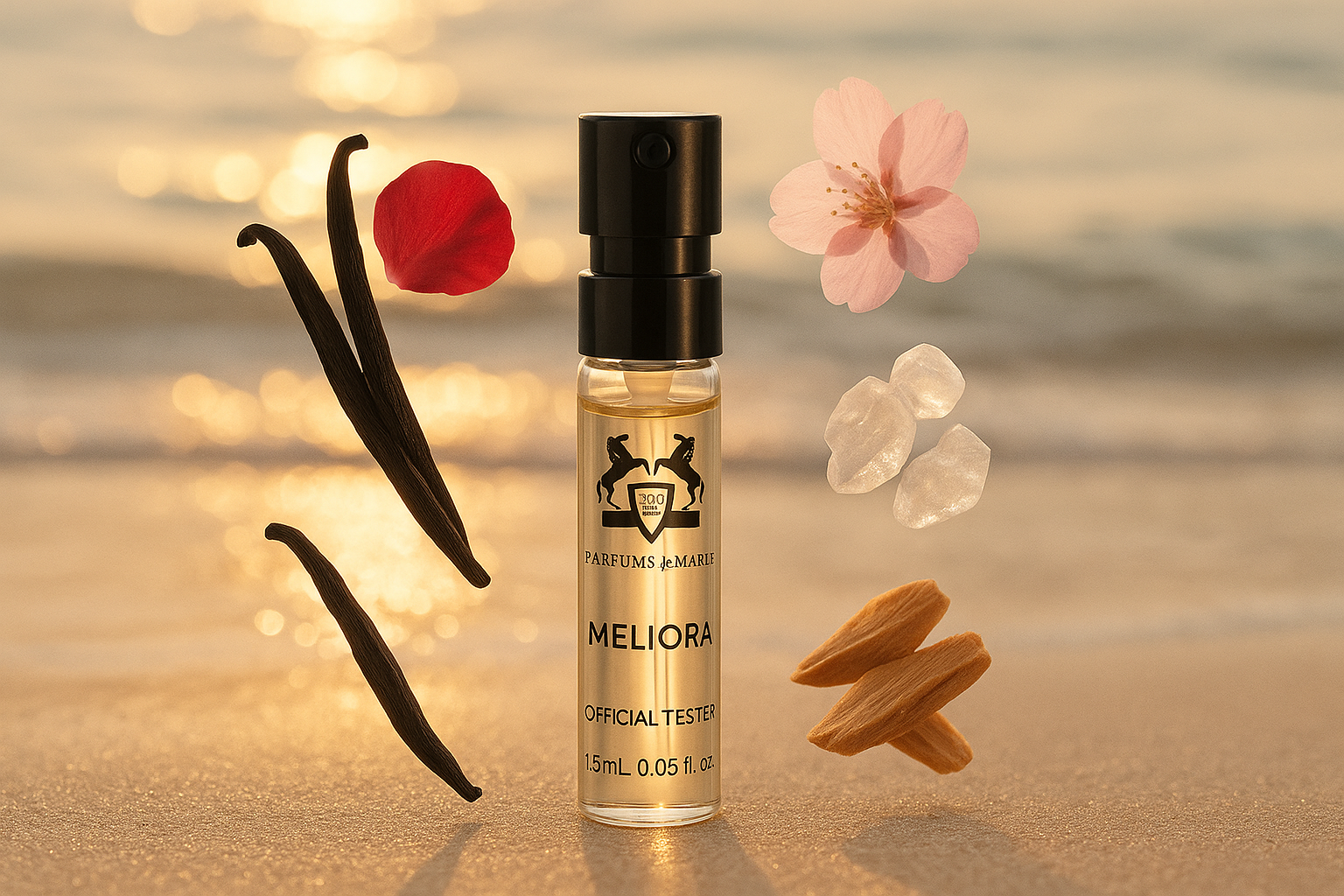 Parfums de Marly Meliora 1,5ml 0,05 fl.oz. amostra oficial de perfume testador de perfume Parfums de Marly Meliora 1,5ml 0,05 fl.oz. amostra oficial de perfume testador de perfume