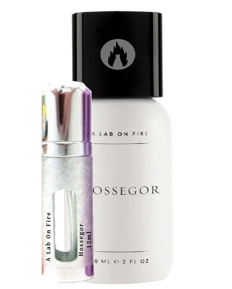 Um frasco de Hossegor Lab On Fire 12ml
